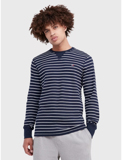 Лонгслив мужской Tommy Hilfiger кофта 1159797316 (Синий, XXL)