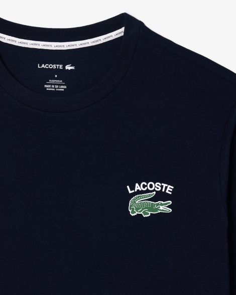 Мужской lounge лонгслив Lacoste 1159829575 (Синий M)