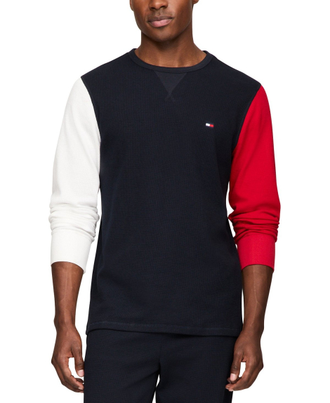 Лонгслив мужской Tommy Hilfiger кофта 1159833584 (Синий XL)