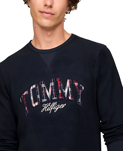 Лонгслив мужской Tommy Hilfiger кофта 1159834821 (Синий XXL)