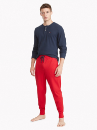 Мужские штаны домашние джоггеры Tommy Hilfiger 1159762906 (Красный, M)