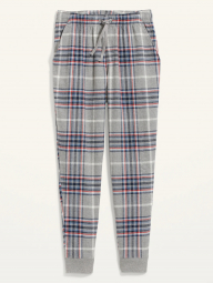 Пижамные штаны Old Navy фланелевые 1159764433 (Серый/Синий, XL)