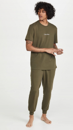 Мужские джоггеры Calvin Klein домашние штаны 1159767634 (Зеленый, M)