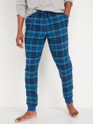 Пижамные штаны Old Navy фланелевые джоггеры 1159768881 (Синий, M)