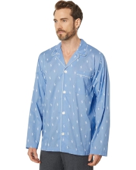 Домашняя мужская рубашка Polo Ralph Lauren 1159793681 (Голубой, M)