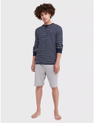 Лонгслив мужской Tommy Hilfiger кофта 1159797316 (Синий, XXL)