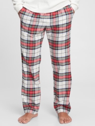 Пижамные фланелевые мужские штаны GAP 1159800241 (Красный/Зеленый, S)
