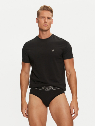 Мужской домашний комплект GUESS  футболка и трусы брифы 1159833903 (Черный XXL)