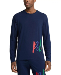 Мужской лонгслив Polo Ralph Lauren кофта с логотипом 1159834207 (Синий M)