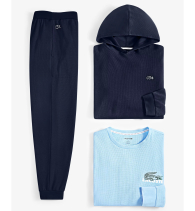 Мужские домашние штаны Lacoste 1159834824 (Синий XXL)