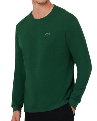 Мужской лонгслив Lacoste 1159834829 (Зеленый XXL)