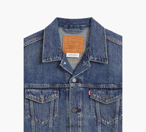 Мужская джинсовая куртка Levi's джинсовка 1159799783 (Синий, XXL)