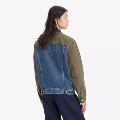 Мужская джинсовая куртка Levi's джинсовка 1159827848 (Синий L)