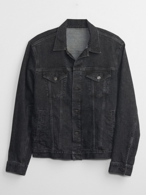 Мужская джинсовая куртка GAP 1159836460 (Серый M)