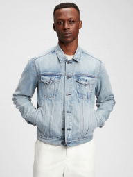 Мужская джинсовая куртка GAP 1159765677 (Голубой, L)