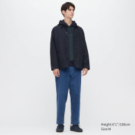 Джинсовая куртка на пуговицах UNIQLO 1159772983 (Синий, M)