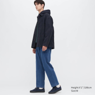 Джинсовая куртка на пуговицах UNIQLO 1159772983 (Синий, M)