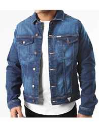 Мужская джинсовая куртка GUESS 1159788701 (Синий, L)