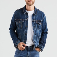 Мужская джинсовая куртка Levi's джинсовка 1159801324 (Синий, XL)