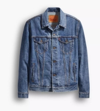 Мужская джинсовая куртка Levi's джинсовка 1159815445 (Синий XXL)