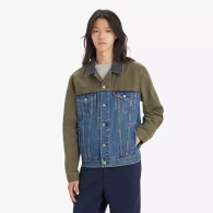 Мужская джинсовая куртка Levi's джинсовка 1159827848 (Синий L)