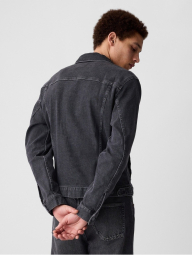 Мужская джинсовая куртка GAP 1159836460 (Серый M)