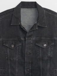 Мужская джинсовая куртка GAP 1159836460 (Серый M)