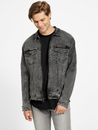 Чоловічі джинсові куртки GUESS 1159836766 (Чорний M)