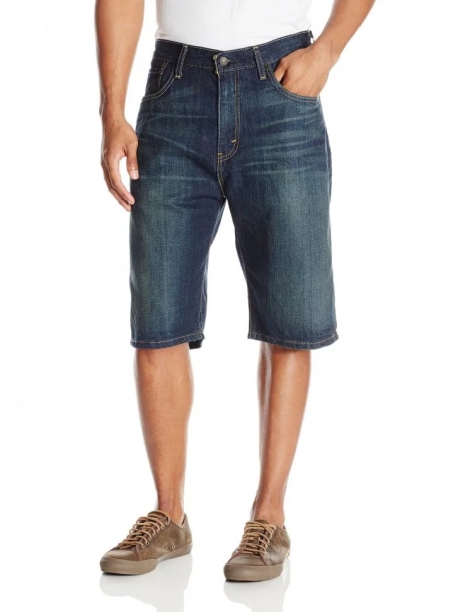 Мужские джинсовые шорты Levi's 1159807396 (Синий, 29W)