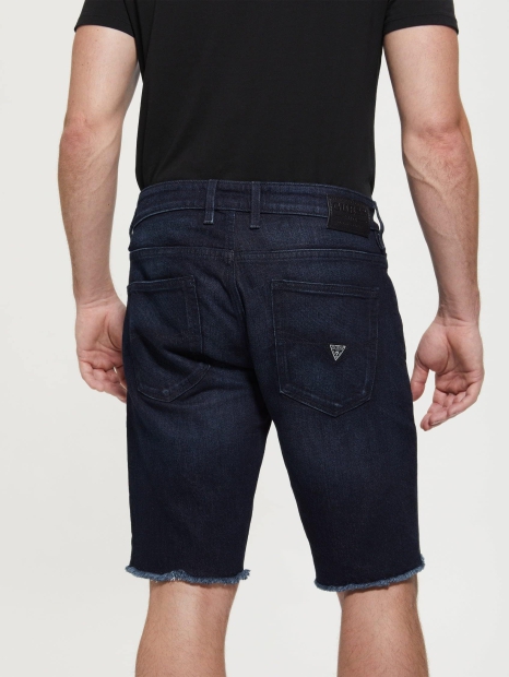 Чоловічі джинсові шорти GUESS 1159810127 (Білий/синій, 30)