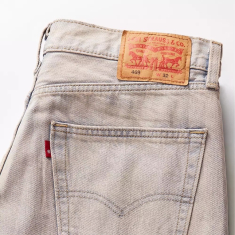 Мужские джинсовые шорты 469 Levi's 1159821605 (Серый 38W)