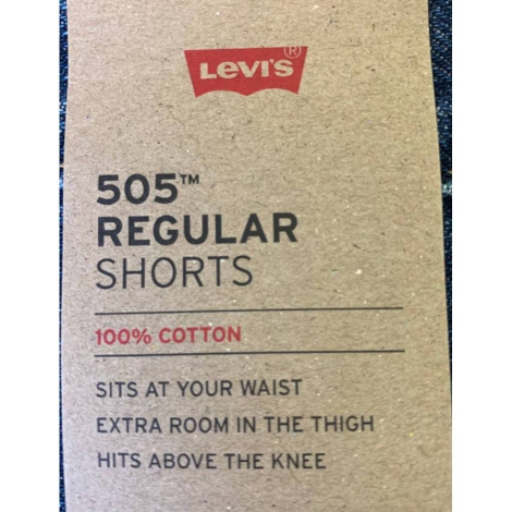 Чоловічі джинсові шорти Levi&#39;s 505 1159827598 (Синій 40W)