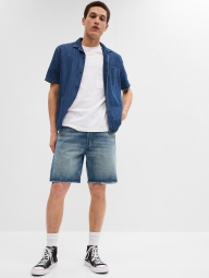 Мужские джинсовые шорты GAP в стиле 90-х годов 1159801762 (Синий, 36W)