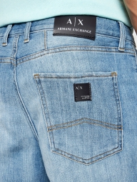 Чоловічі джинсові шорти Armani Exchange 1159804799 (Білий/синій, 38)