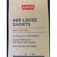 Чоловічі джинсові шорти 469 Levi&#39;s 1159827593 (Чорний 46)