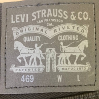 Чоловічі джинсові шорти 469 Levi&#39;s 1159827593 (Чорний 46)