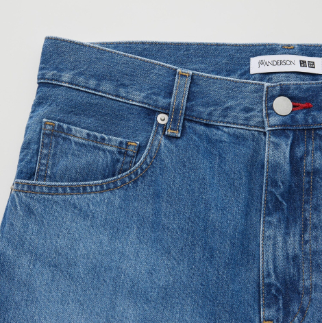 Мужские джинсы UNIQLO 1159781224 (Синий, 31)