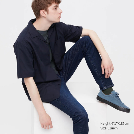 Мужские джинсы UNIQLO 1159816688 (Синий 34W 32L)