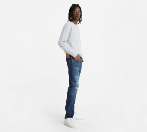 Стильные мужские джинсы Levi's 1159791620 (Синий, 33W 32L)