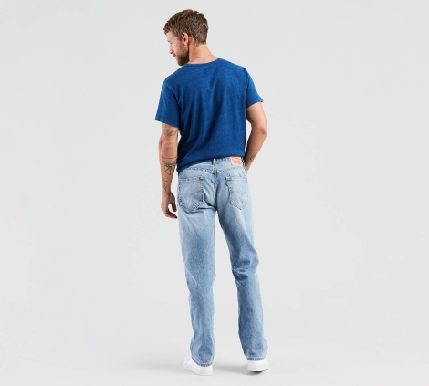 Стильные мужские джинсы Levi's 1159804945 (Голубой, 40W 32L)