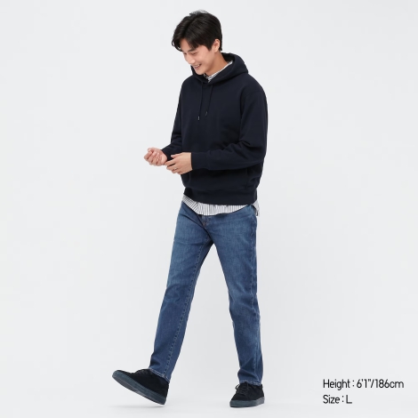 Мужские джинсы UNIQLO 1159802699 (Синий, L)