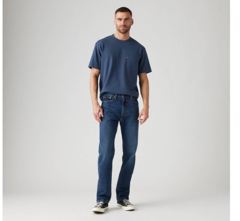 Стильные мужские джинсы 505 Levi's 1159815846 (Синий 40W 34L)