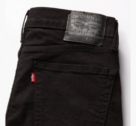 Мужские джинсы Levi's 510 1159817758 (Черный 38W 32L)