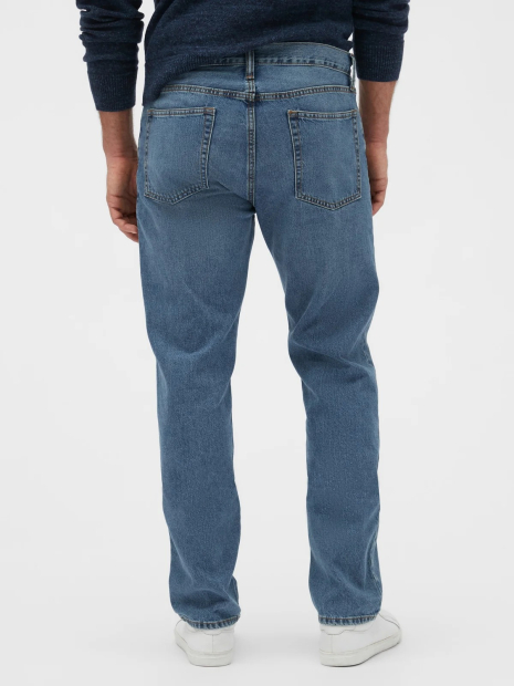 Мужские прямые джинсы GAP 1159835221 (Синий 31W 30L)