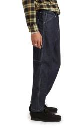 Чоловічі джинси Levi's штани з великими кишенями 1159798057 (Білий/синій, 32W 32L)