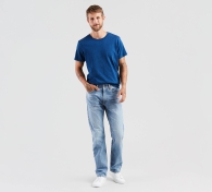 Стильные мужские джинсы Levi's 1159804943 (Голубой, 34W 34L)