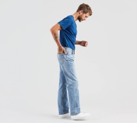Стильные мужские джинсы Levi's 1159804944 (Голубой, 38W 34L)