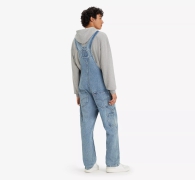 Чоловічий джинсовий комбінезон Levi's 1159806462 (Білий/синій, XL)
