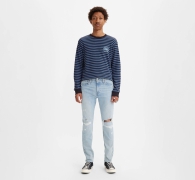 Стильні чоловічі джинси Levi's рвані 510 1159812671 (Блакитний, 30) 1159812671 (Блакитний, 30W 34L)