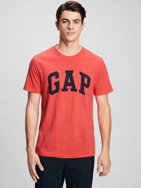 Футболка мужская GAP art566053 (Коралловый, размер XXL)